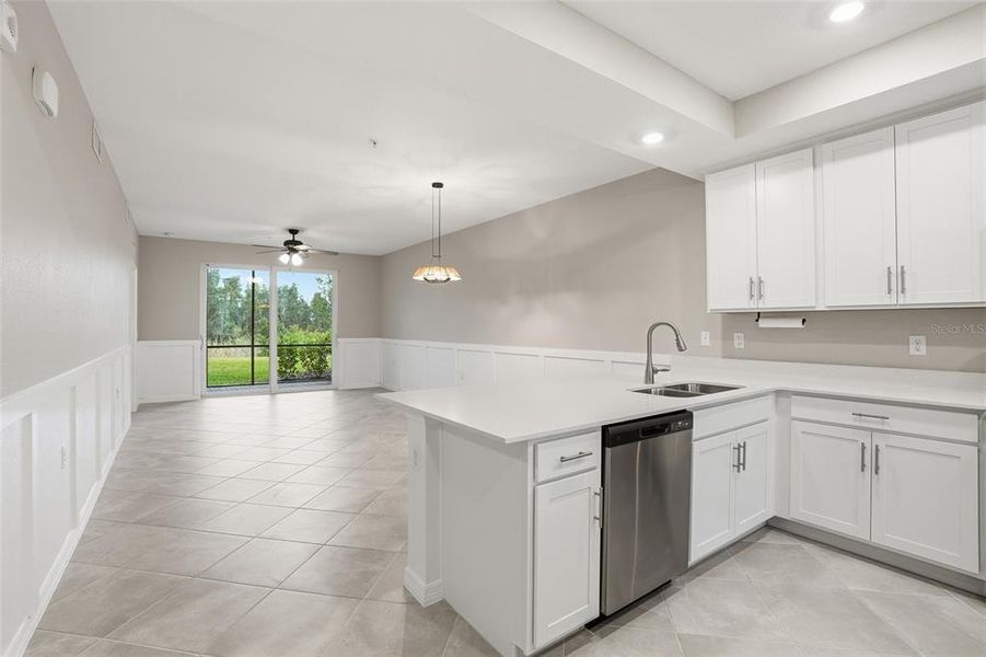 Furnished interior view inside a new home in , Punta Gorda (Image 5).