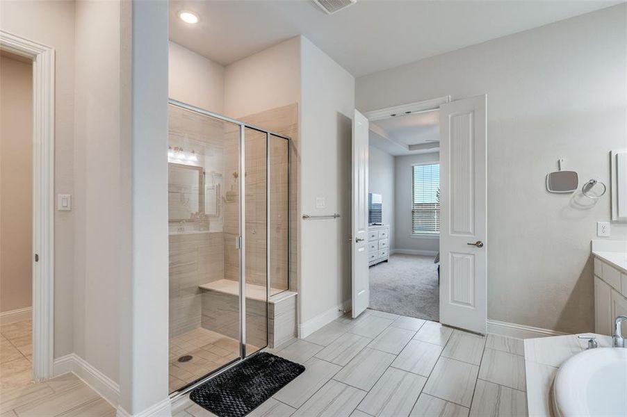 Furnished interior view inside a new home in , Mansfield (Image 18).