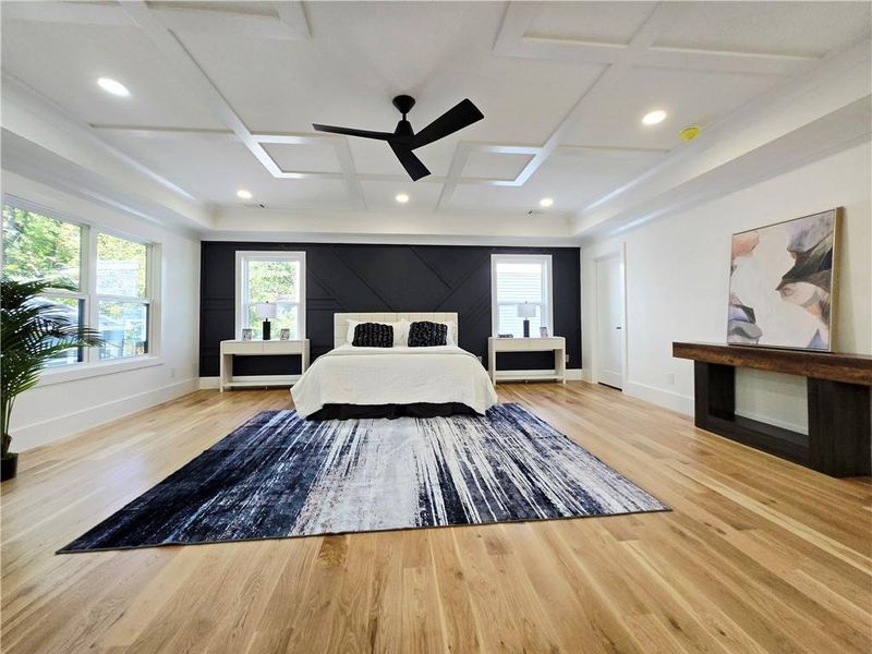 Furnished interior view inside a new home in , Atlanta (Image 4).