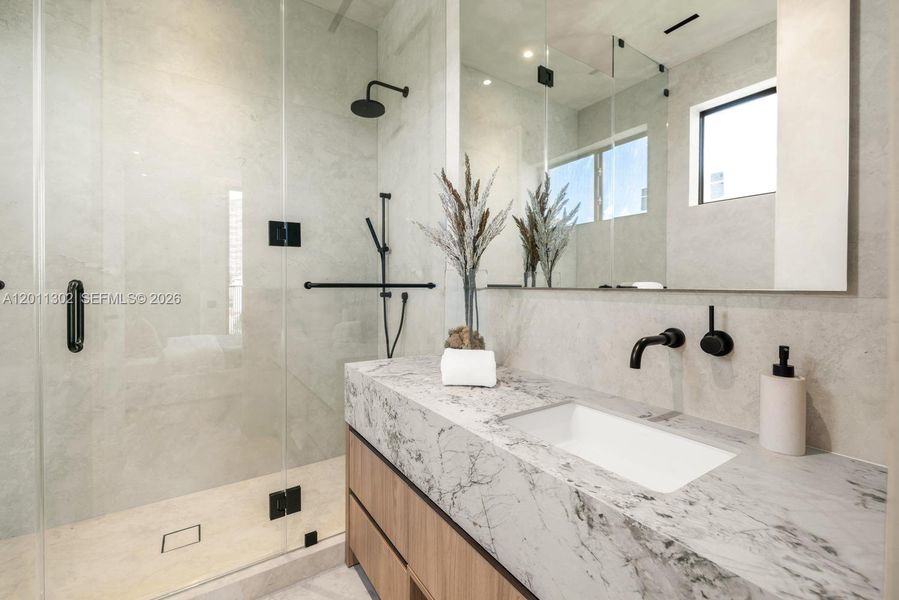 Furnished interior view inside a new home in , North Miami (Image 19).