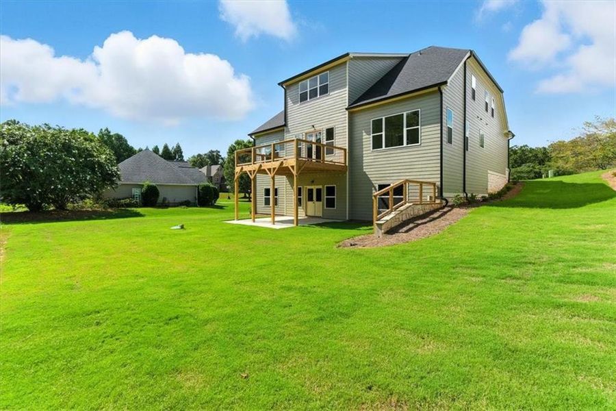 Front exterior of a new home in , Rome, GA, highlighting curb appeal (Image 29). Front exterior of a new home in , Rome, GA, highlighting curb appeal (Image 29).