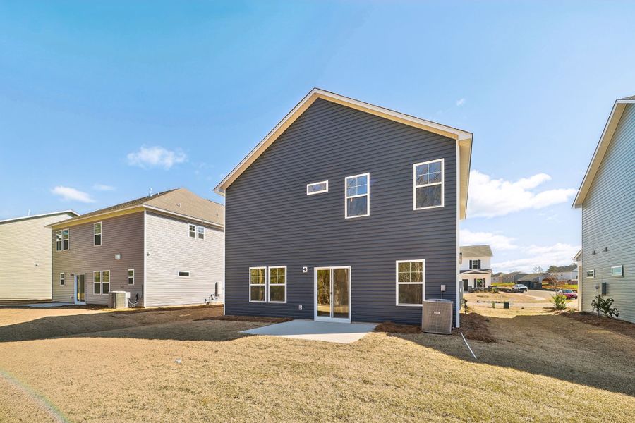 Representative exterior photo of a completed home built from the Harper II by Great Southern Homes in Old Charleston Acres, Pelion, SC (Image 30).
