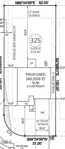 Plot Plan