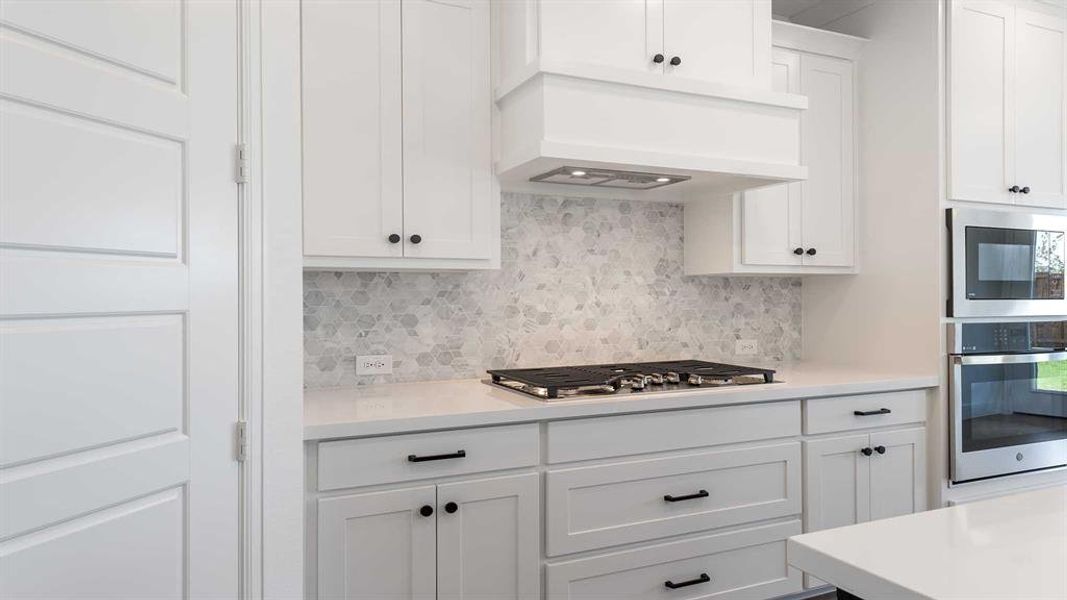 Close-up of interior finishes inside a home in Mosaic 50', Celina (Image 15). Close-up of interior finishes inside a home in Mosaic 50', Celina (Image 15).