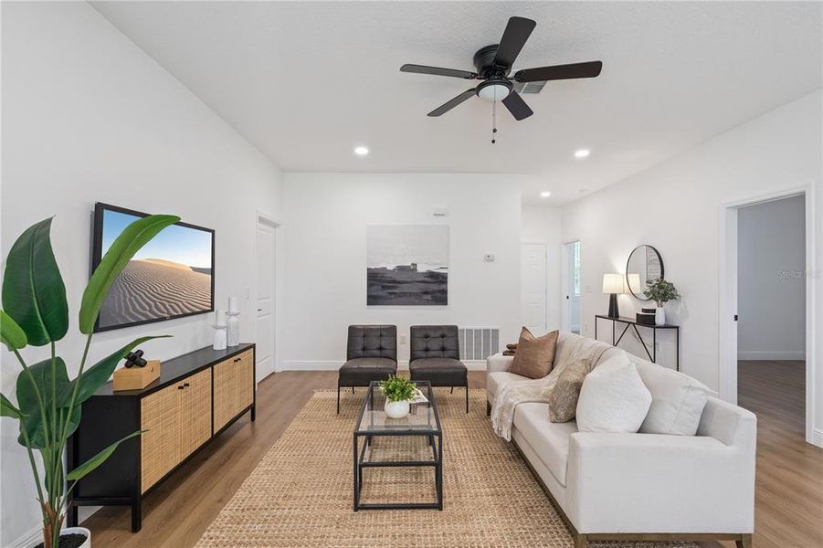 Furnished interior view inside a new home in , Sanford (Image 19).
