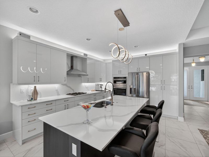 Furnished interior view inside a new home in , Port St. Lucie (Image 10).