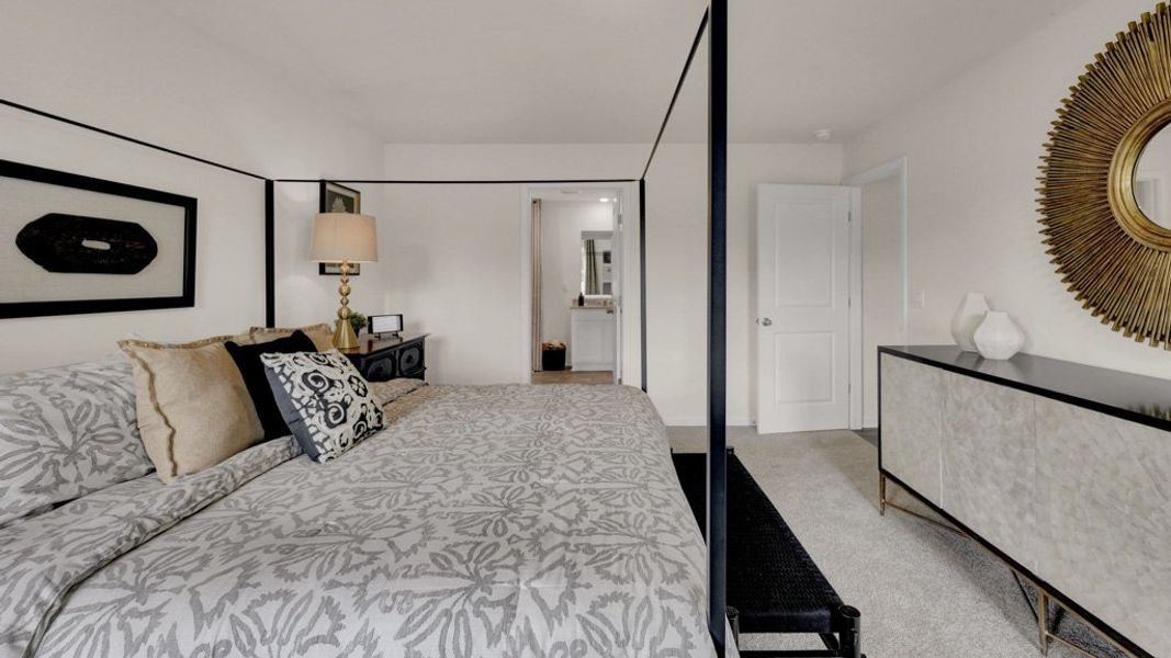Furnished interior view inside a new home in Johnson Farms, Greeneville (Image 22).