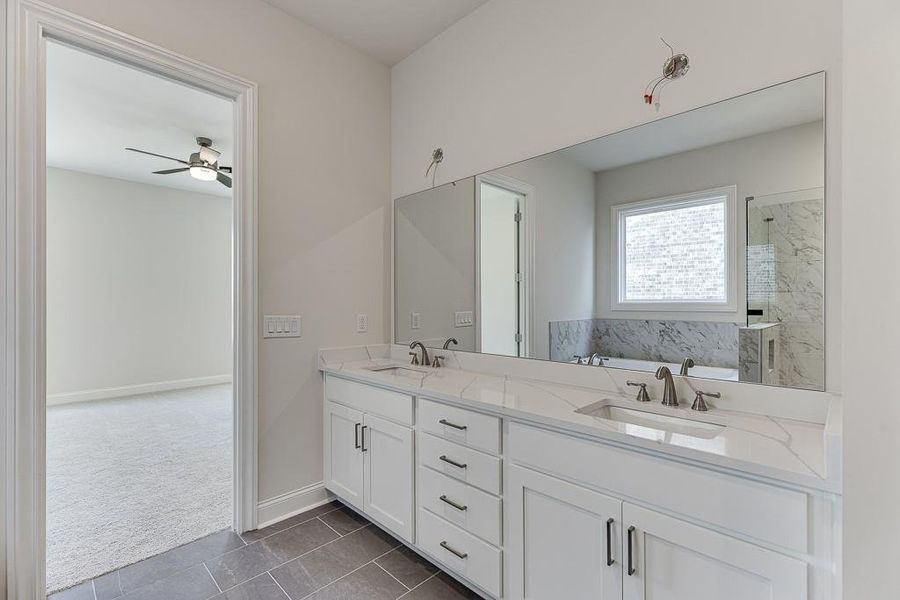 Furnished interior view inside a new home in , Buford (Image 18).
