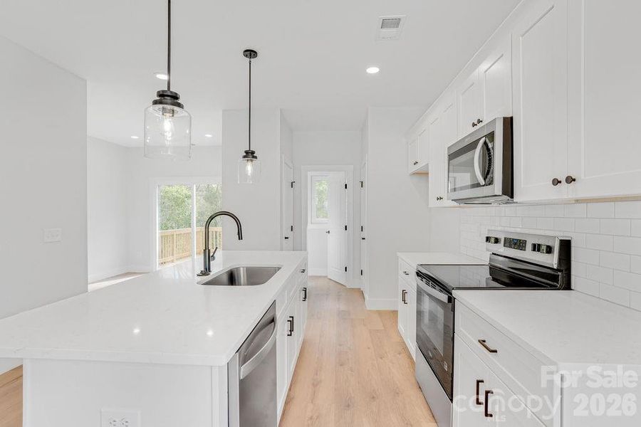 Furnished interior view inside a new home in , Gastonia (Image 6).