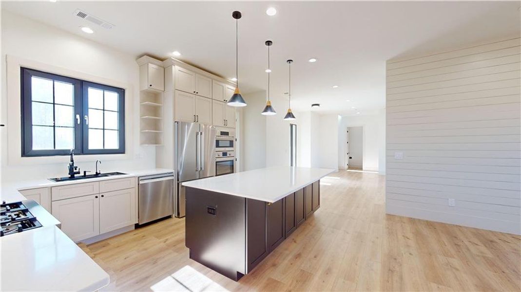 Furnished interior view inside a new home in , Commerce (Image 10).