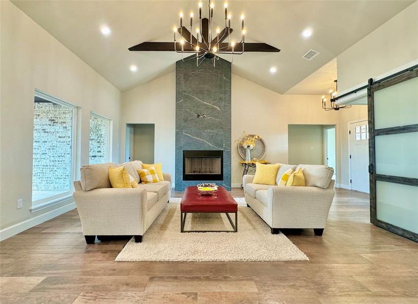 Furnished interior view inside a new home in , Abilene (Image 13). Furnished interior view inside a new home in , Abilene (Image 13).