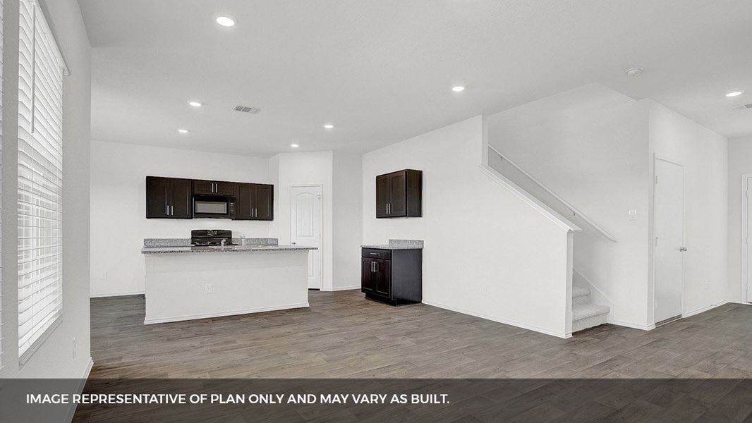 Furnished interior view inside a new home in Carillon, Manor (Image 4). Furnished interior view inside a new home in Carillon, Manor (Image 4).