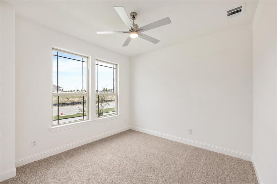 Spacious, unfurnished interior of a new home in Painted Tree Woodland District 50, McKinney (Image 12). Spacious, unfurnished interior of a new home in Painted Tree Woodland District 50, McKinney (Image 12).