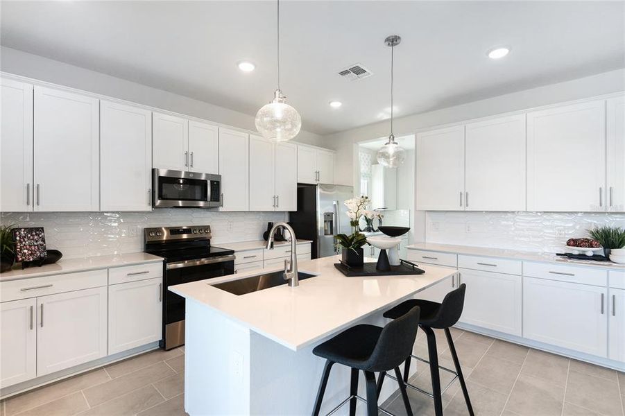 Furnished interior view inside a new home in Seaport Village, Tavares (Image 24). Furnished interior view inside a new home in Seaport Village, Tavares (Image 24).