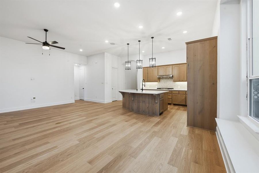 Furnished interior view inside a new home in Pecan Square: 50ft. lots, Northlake (Image 5).