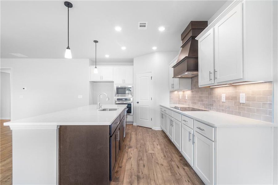 Furnished interior view inside a new home in , Eatonton (Image 15).