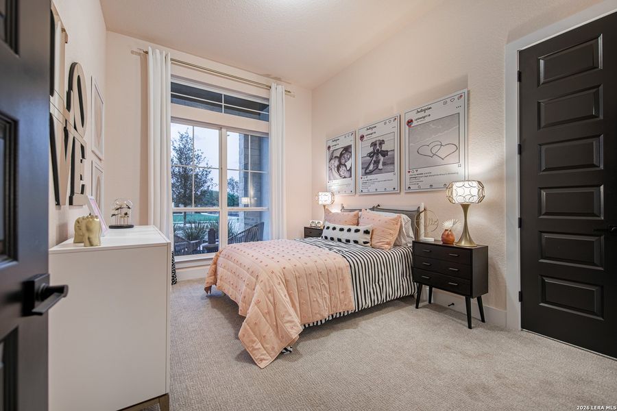 Furnished interior view inside a new home in Mesa Western, Cibolo (Image 22).