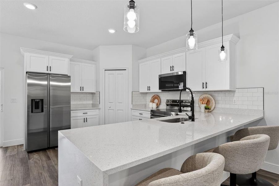 Furnished interior view inside a new home in , Citrus Springs (Image 13).