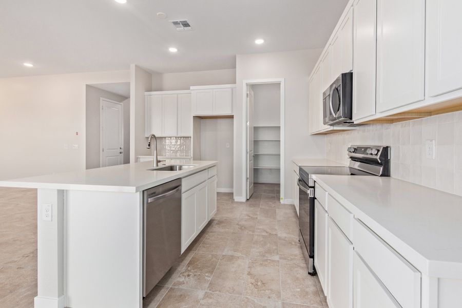 Furnished interior view inside a new home in Wildera, Queen Creek (Image 4).