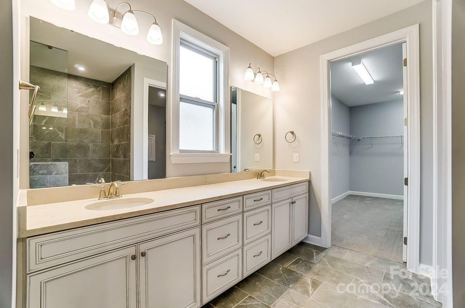 Primary Bathroom with Double Sinks-Similar to Subject Property