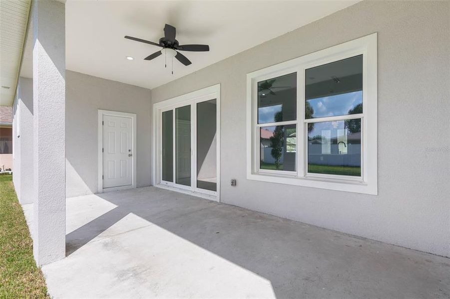 Exterior details and patio area of a home in , Palm Coast (Image 32).