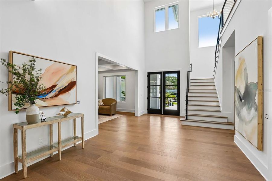 Furnished interior view inside a new home in , Tampa (Image 10).