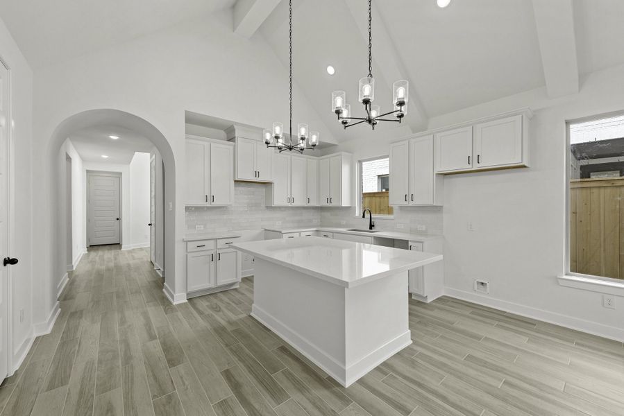 Furnished interior view inside a new home in Kresston, Montgomery (Image 7).