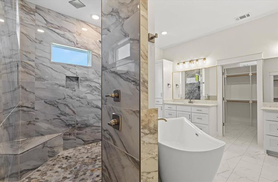 Furnished interior view inside a new home in , Salado (Image 12).