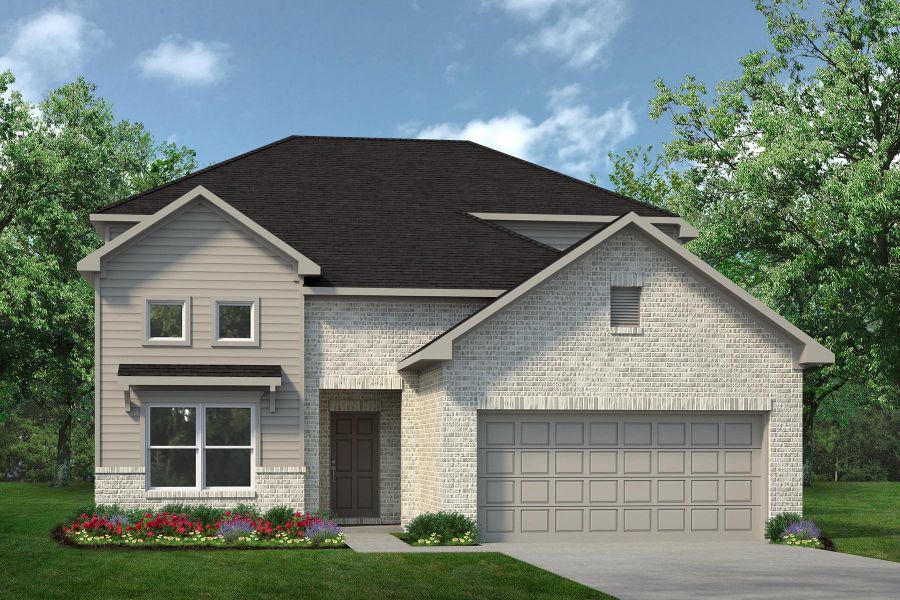 The Princeton II- Elevation I The Princeton II- Elevation I