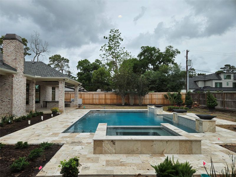 Photo Update April 2026 - Please Excuse the Mud! - Landscaping going in, pool is complete! More to come!