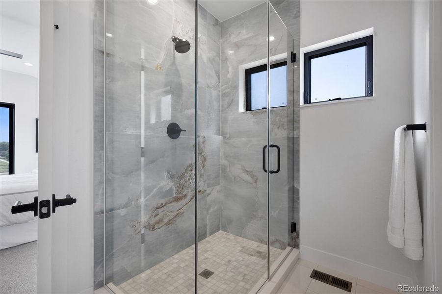 Furnished interior view inside a new home in , Denver (Image 37).