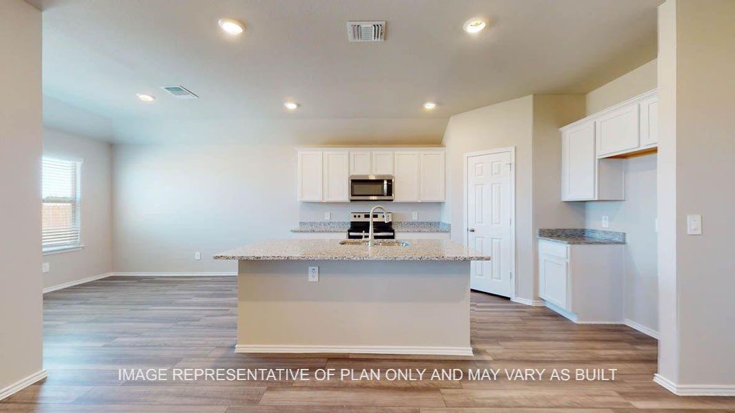 Furnished interior view inside a new home in , Orange (Image 7).