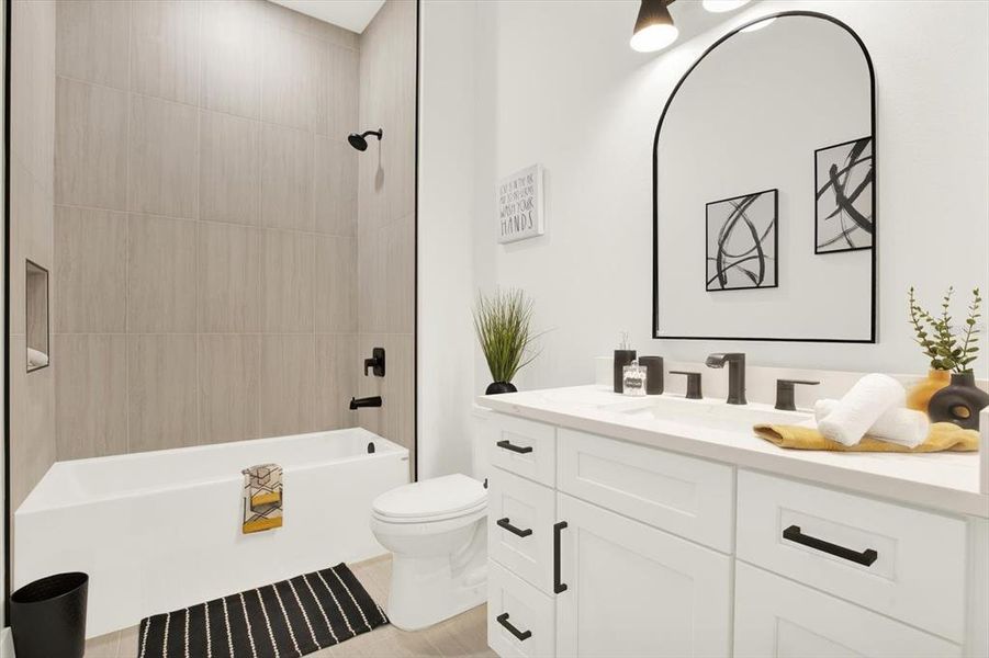 Furnished interior view inside a new home in , Hernando Beach (Image 11).