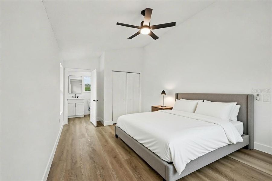 Furnished interior view inside a new home in , St. Petersburg (Image 43).