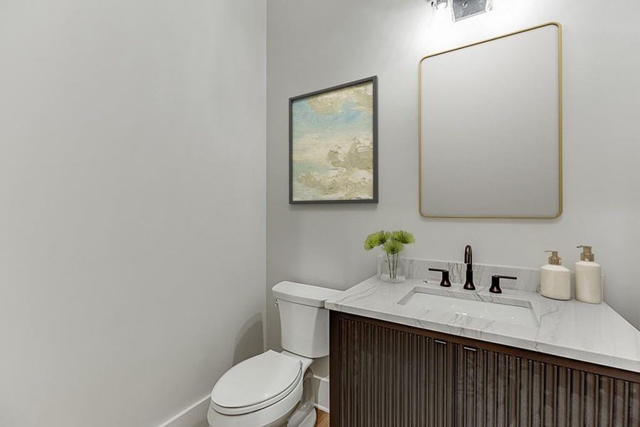 Furnished interior view inside a new home in , Cumming (Image 31).