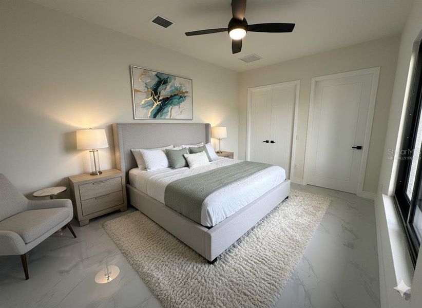 Furnished interior view inside a new home in , Port Charlotte (Image 8).