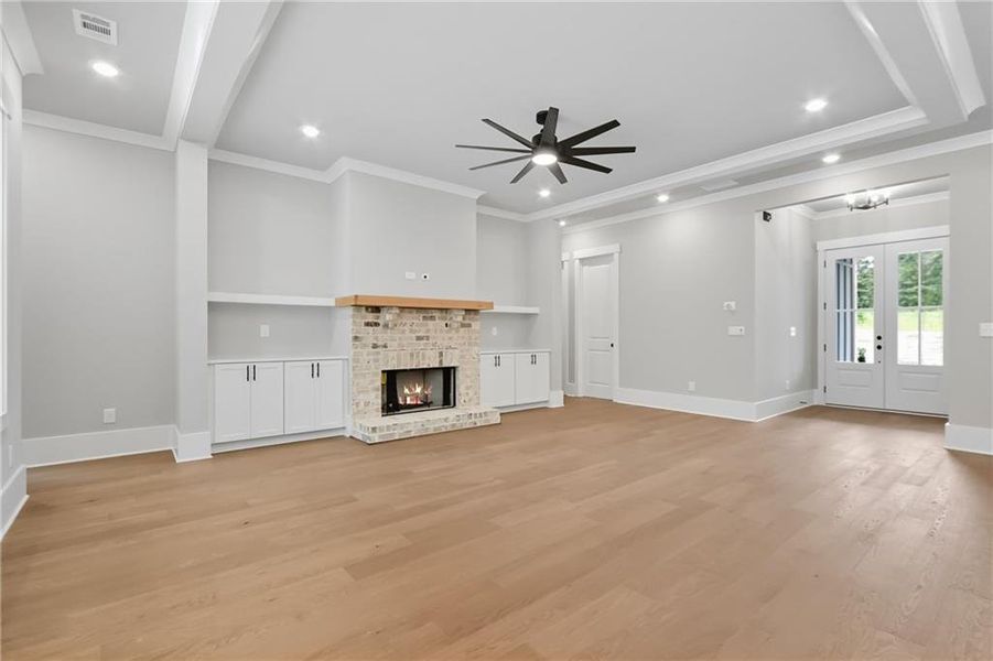 Spacious, unfurnished interior of a new home in Old Town Estates, Dacula (Image 58).