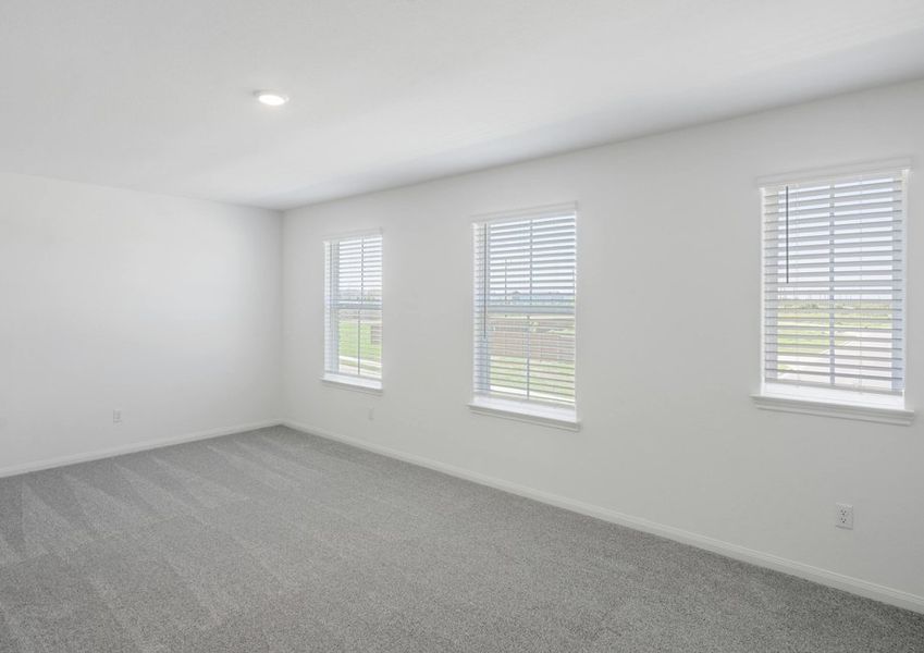 Master bedroom with plenty of natural light