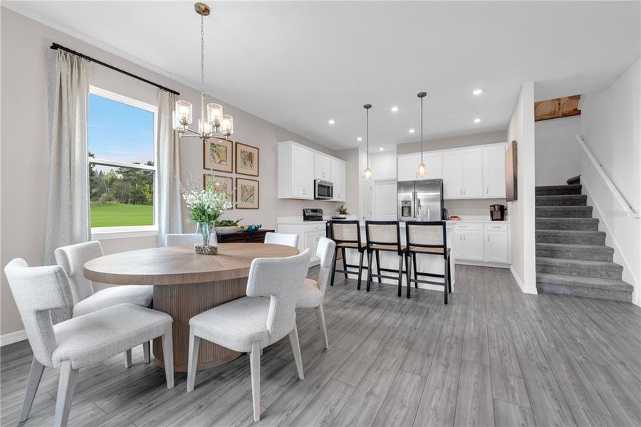 Furnished interior view inside a new home in Watermark, Cocoa (Image 27).