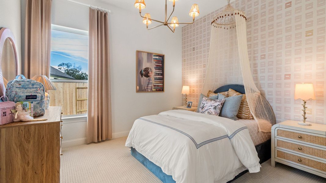 Representative furnished interior of a home built from the Villanova by DRB Homes in Brookewater, Rosenberg (Image 22). Representative furnished interior of a home built from the Villanova by DRB Homes in Brookewater, Rosenberg (Image 22).