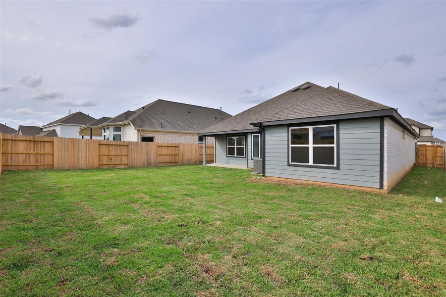 Exterior details and patio area of a home in Sunterra, Katy (Image 22). Exterior details and patio area of a home in Sunterra, Katy (Image 22).