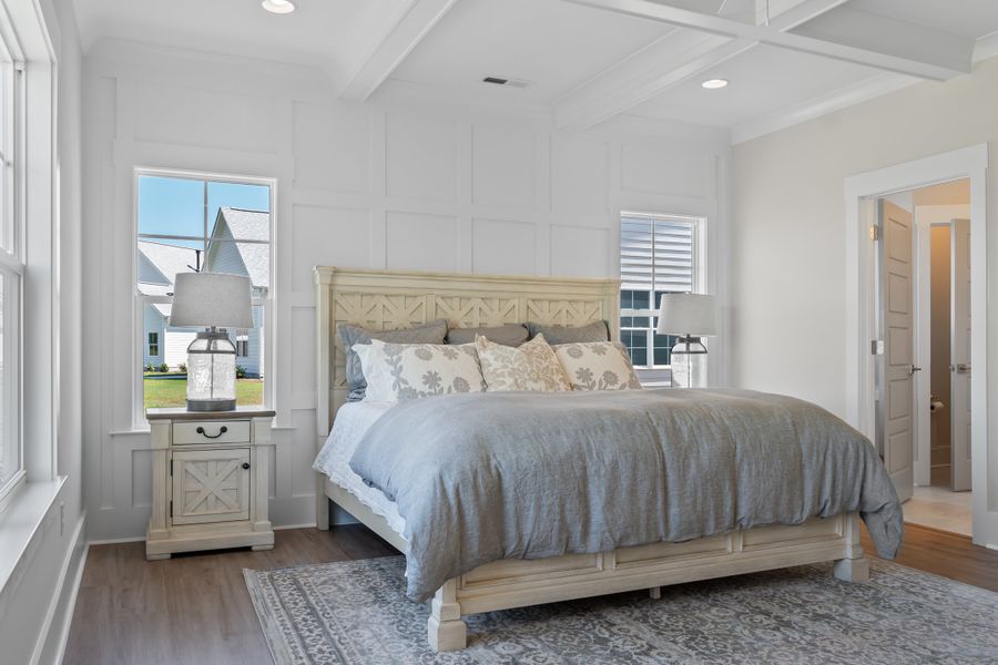 Representative furnished interior of a home built from the Scout by Bill Clark Homes in Sidbury Landing, Wilmington (Image 64).