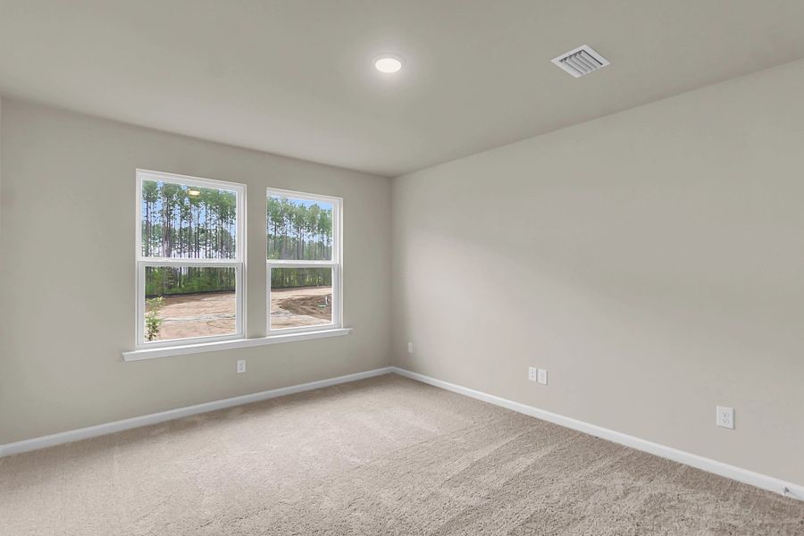 Similar Palmetto floorplan for inspiration - features and finishes vary