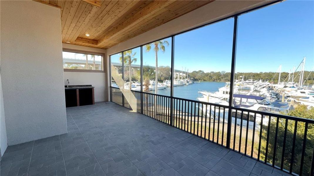 Exterior details and patio area of a home in , Palm Coast (Image 3). Exterior details and patio area of a home in , Palm Coast (Image 3).