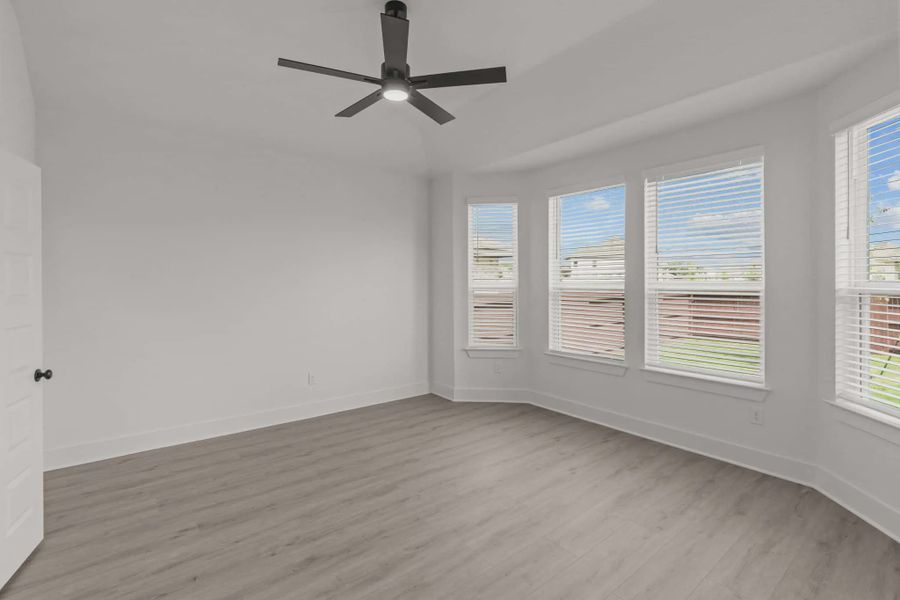 Representative unfurnished interior of a home built from the Asher by Chesmar Homes in Stillwater Ranch, San Antonio (Image 6). Representative unfurnished interior of a home built from the Asher by Chesmar Homes in Stillwater Ranch, San Antonio (Image 6).