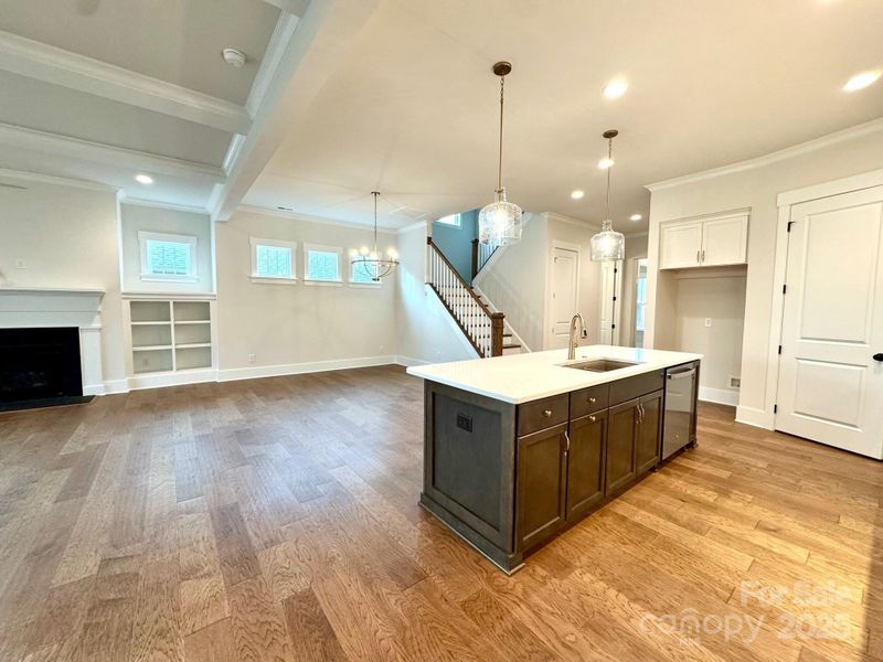 Furnished interior view inside a new home in Cumberland, Concord (Image 4).
