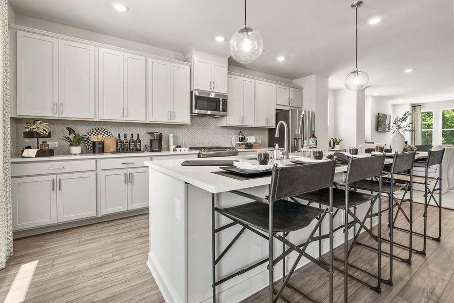 Furnished interior view inside a new home in Alder Creek, Cumming (Image 17).