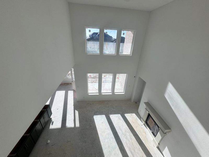 Construction Progress - Overlook of family room