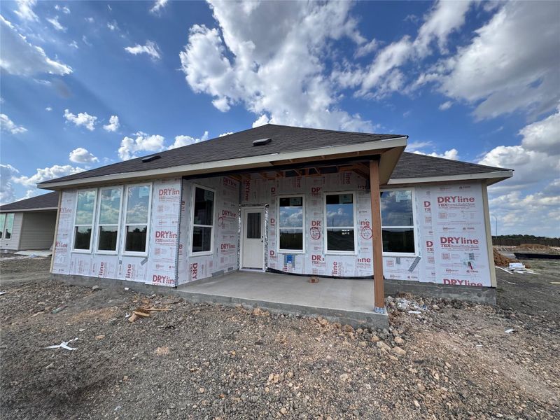 In-progress construction of a new home in Willow Springs, Creedmoor, TX (Image 27). In-progress construction of a new home in Willow Springs, Creedmoor, TX (Image 27).