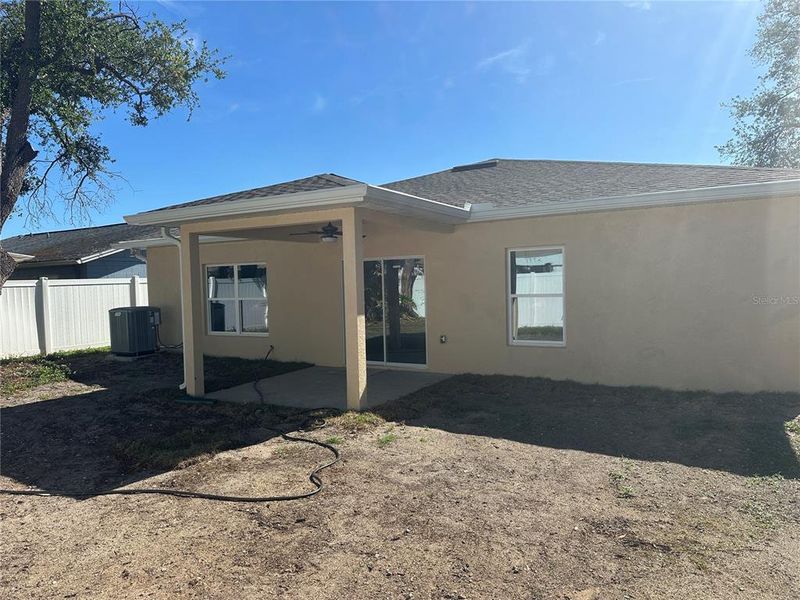 Exterior details and patio area of a home in , Brandon (Image 2). Exterior details and patio area of a home in , Brandon (Image 2).